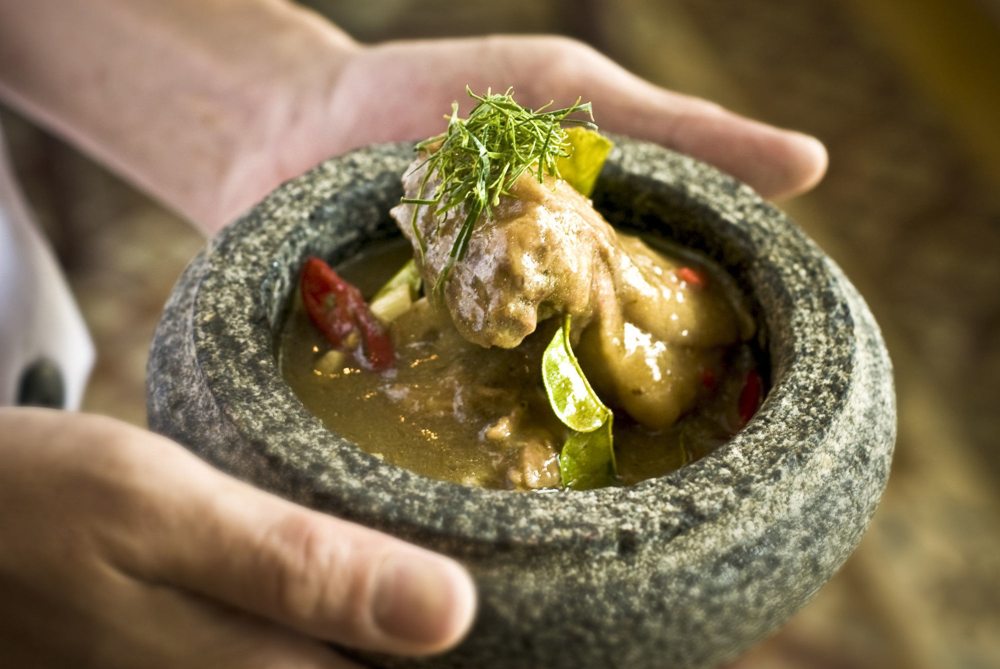 The Majestic Malacca Hotel - Small Luxury Hotels Of The World Exterior photo A bowl of chawanmushi